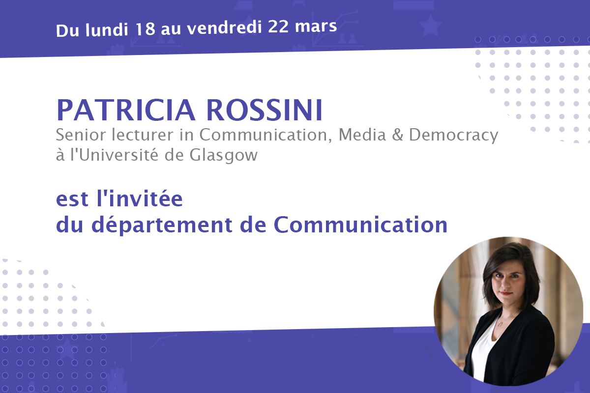 Invitée du département communication