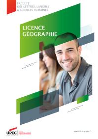 licence géographie