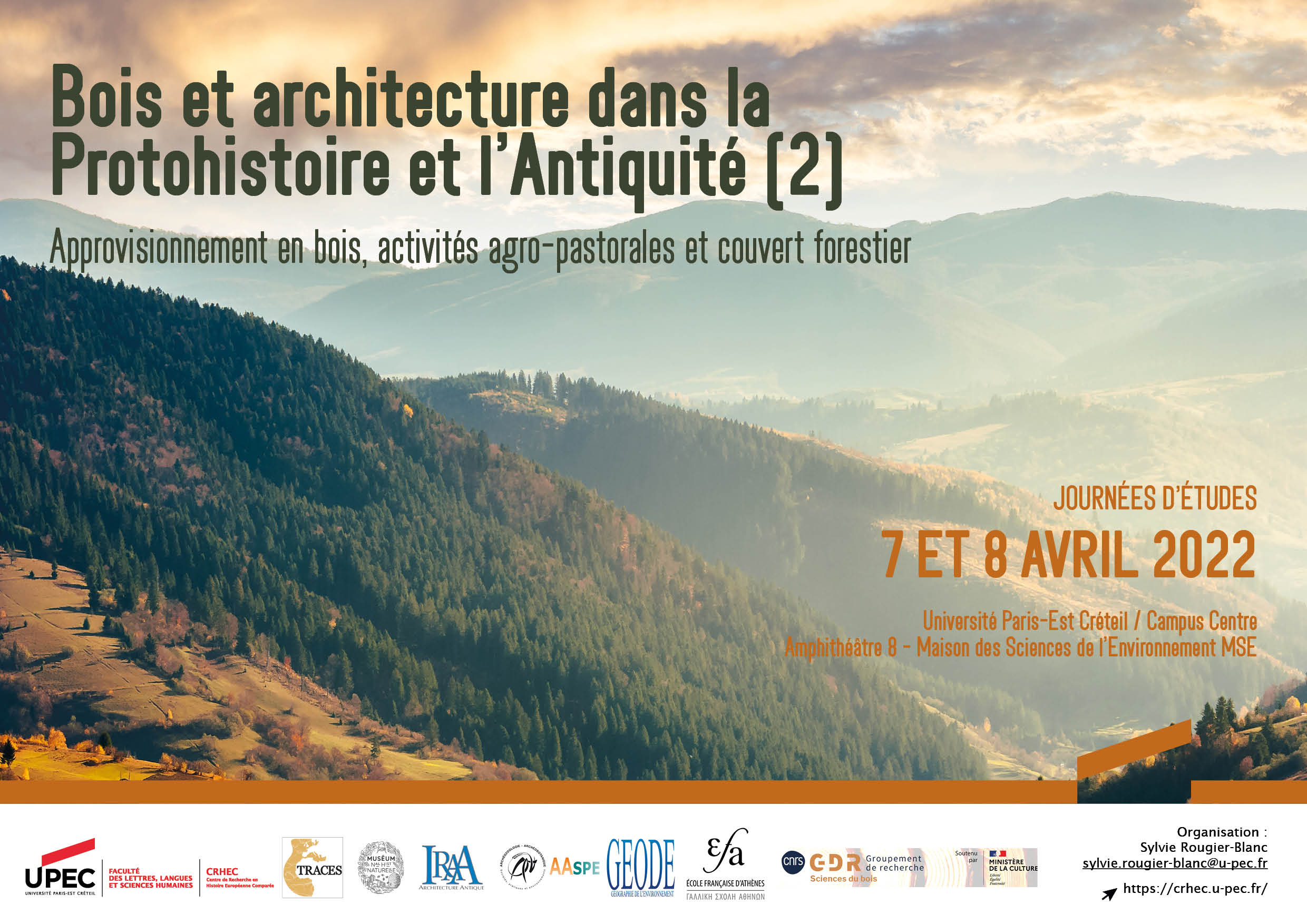 Affiche JE "Bois et architecture"