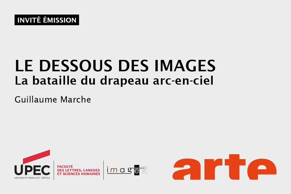 Guillaume Marche, intervenant de l'émission Le dessous des images sur 