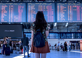 aéroport étudiant
