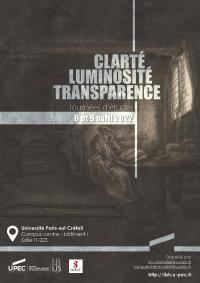 affiche JE clarté luminosité transparence