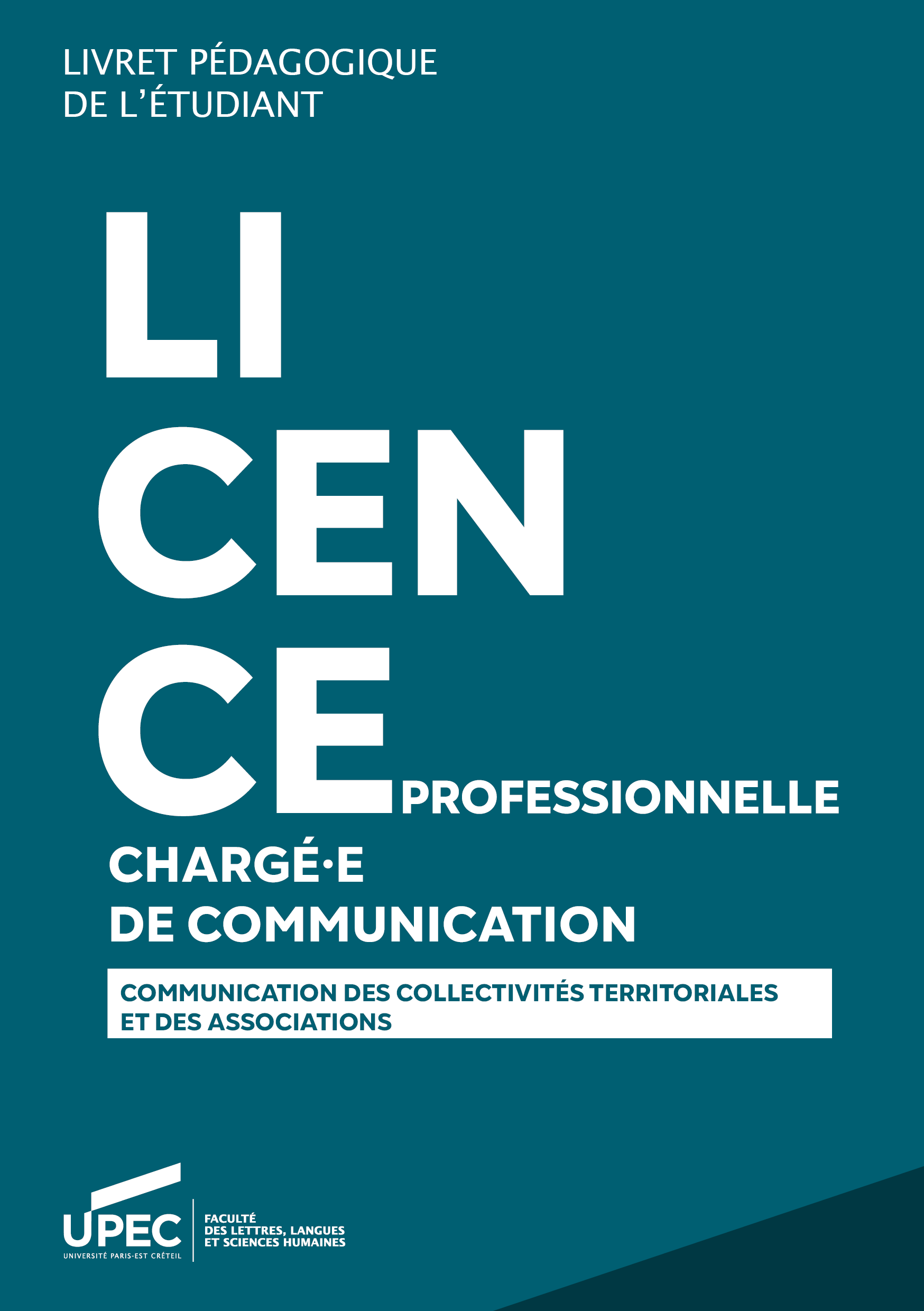 livret de Licence Pro Communication 2024-2025