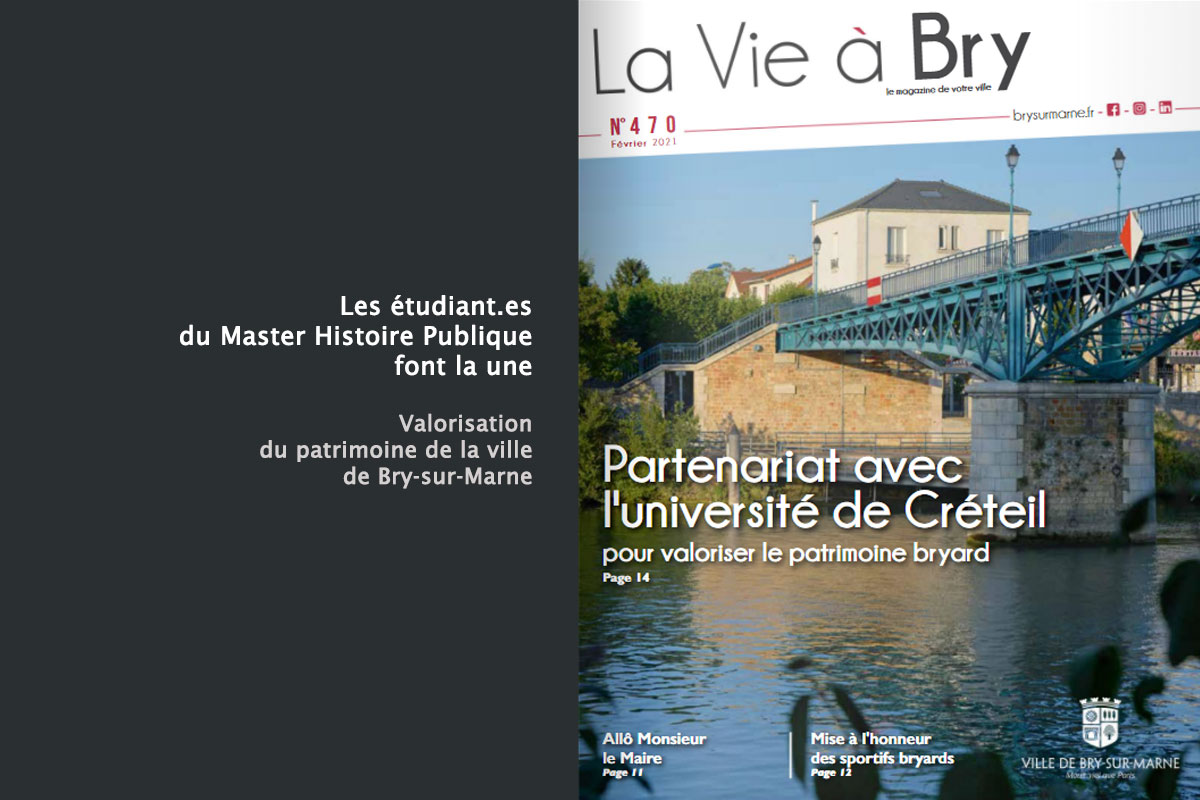 Partenariat Master Histoire publique et bry sur marne