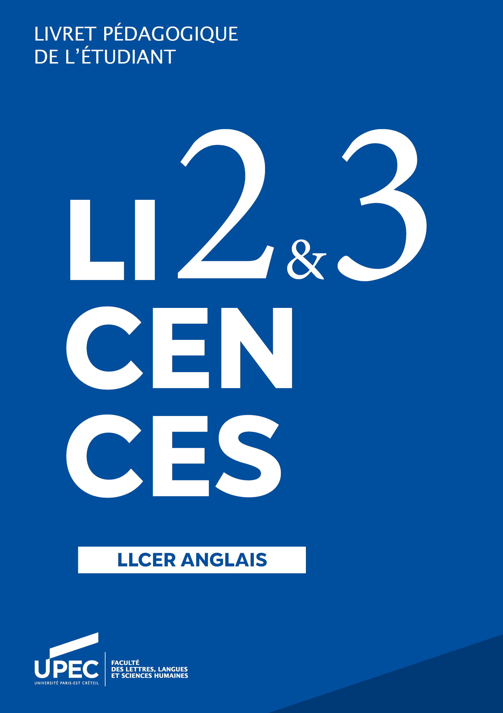 livret pédagogique licence 2&3 anglais