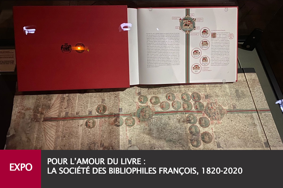 Expo à la bibliothèque de l'arsenal