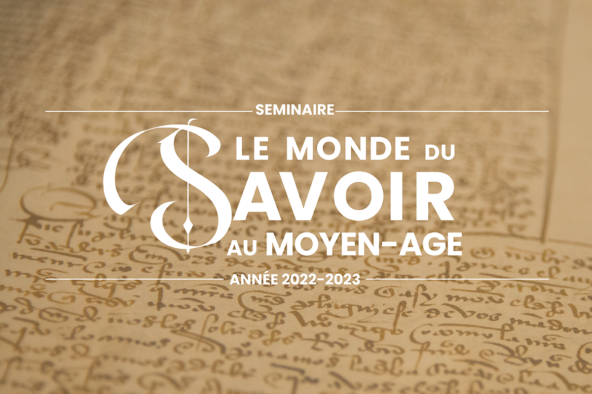 séminaire le monde du savoir